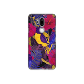 Painted Crimson Flower LG G7 Phone Case