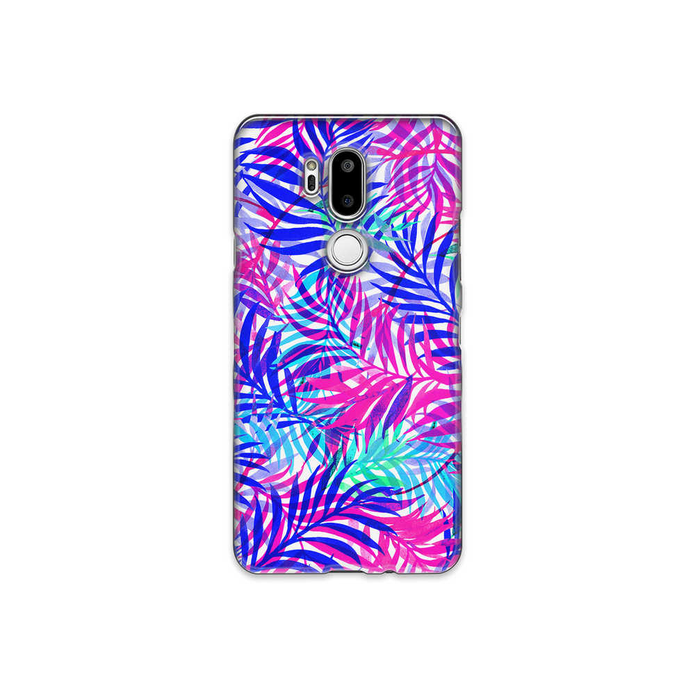 Tropical Plants Print LG G7 Phone Case