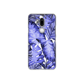 Purple Tropical Leaf LG G7 Phone Case
