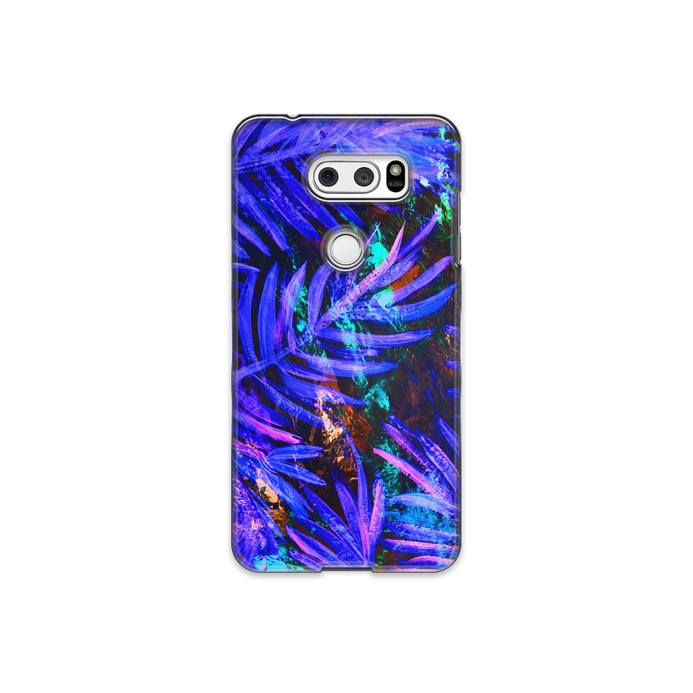 Purple Leaf LG V30 Phone Case
