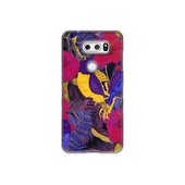 Painted Crimson Flower LG V30 Phone Case