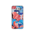 Blue and Red Floral Art LG V30 Phone Case