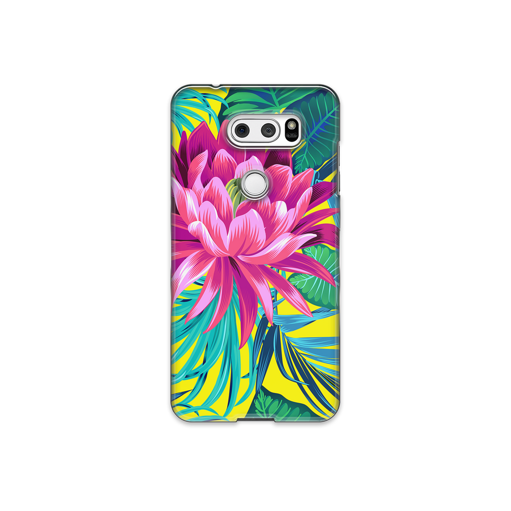 Pink Flower LG V30 Phone Case