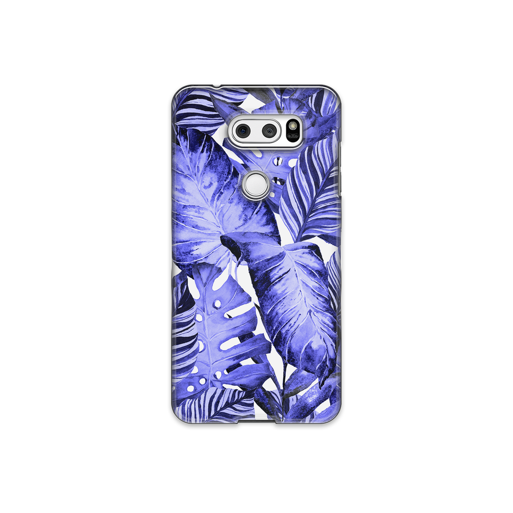 Purple Tropical Leaf LG V30 Phone Case