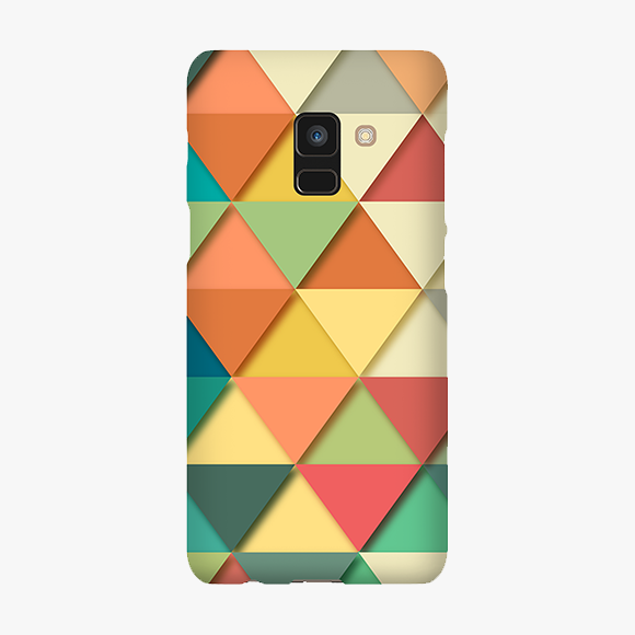 Colorful Triangles Samsung Galaxy A8 Phone Case