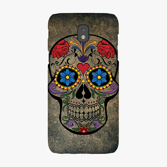 Artistic Design on Skull Samsung Galaxy J5 (2017) Phone Case