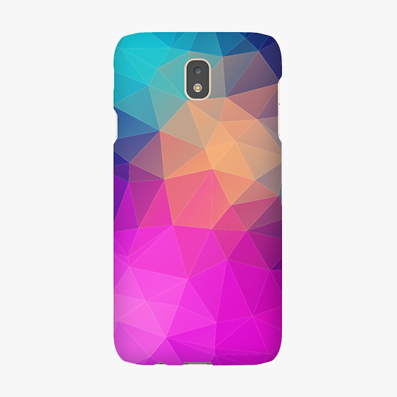 Polygonal Texture Samsung Galaxy J7 (2017) Phone Case