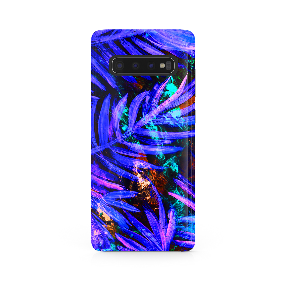 Purple Leaf Samsung Galaxy S10 Plus Phone Case