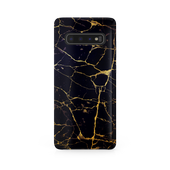 Black & Gold Marble Samsung Galaxy S10 Plus Phone Case