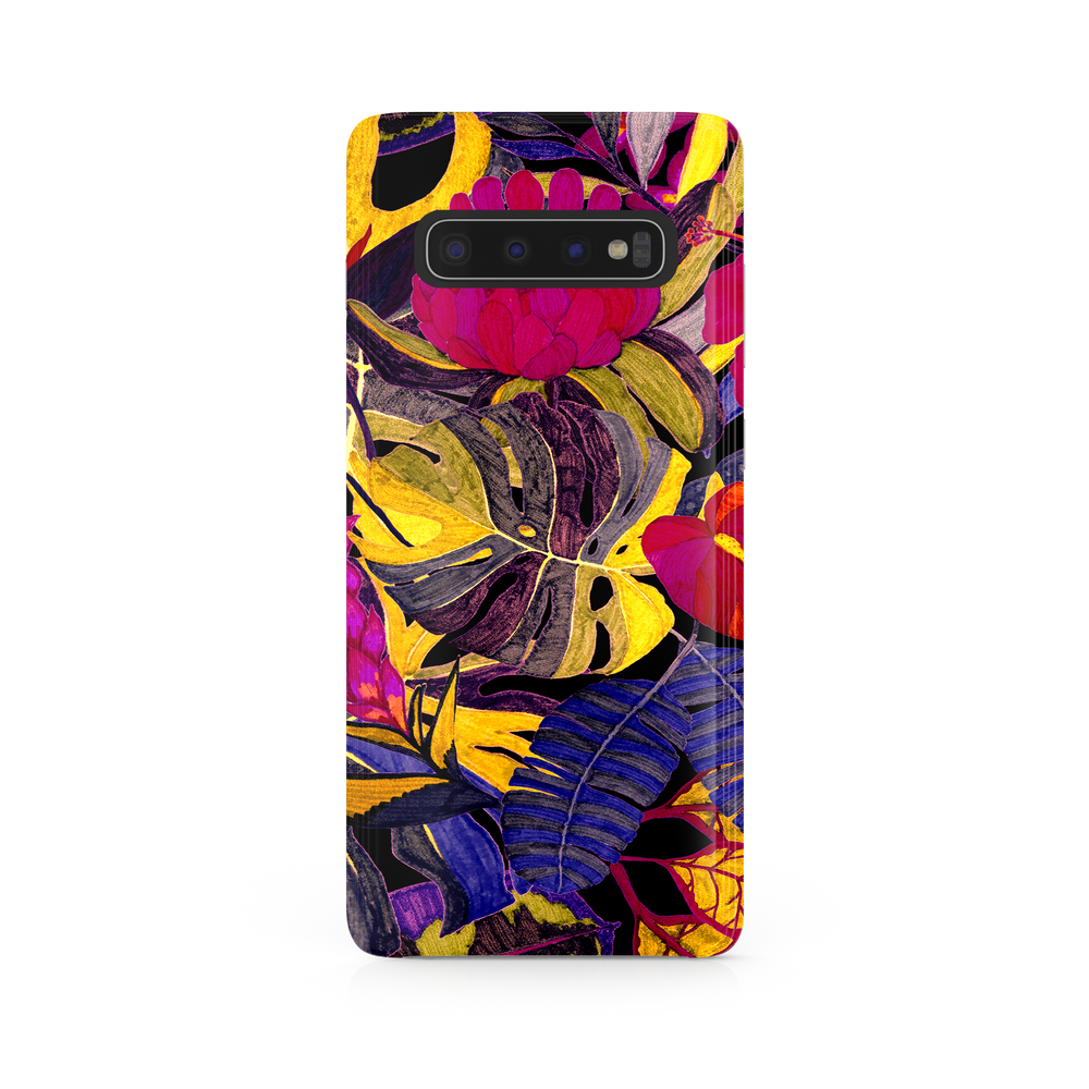 Red Flower Samsung Galaxy S10 Plus Phone Case
