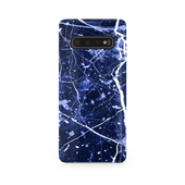 Blue Granite Marble Samsung Galaxy S10 Plus Phone Case