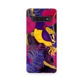 Painted Crimson Flower Samsung Galaxy S10 Plus Phone Case