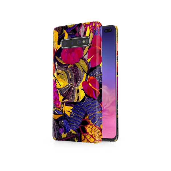 Red Flower Samsung Galaxy S10 Plus Phone Case