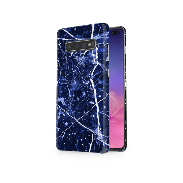 Blue Granite Marble Samsung Galaxy S10 Plus Phone Case