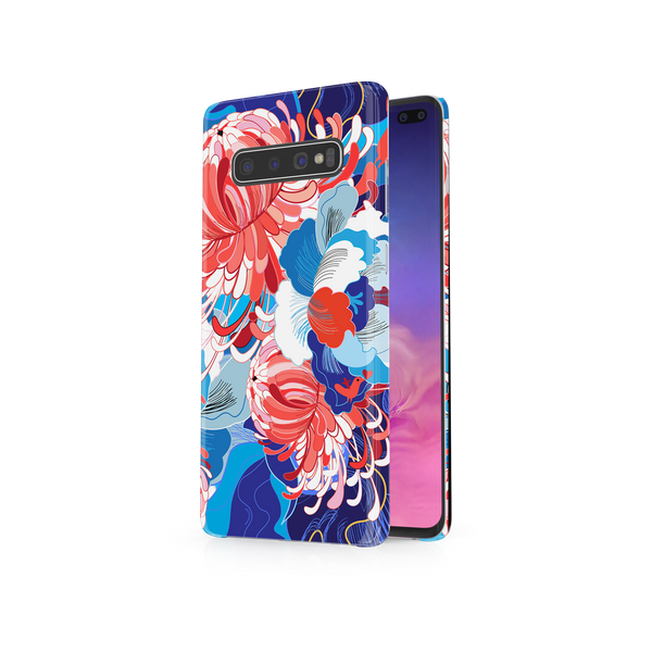 Watercolor Floral Art Samsung Galaxy S10 Plus Phone Case