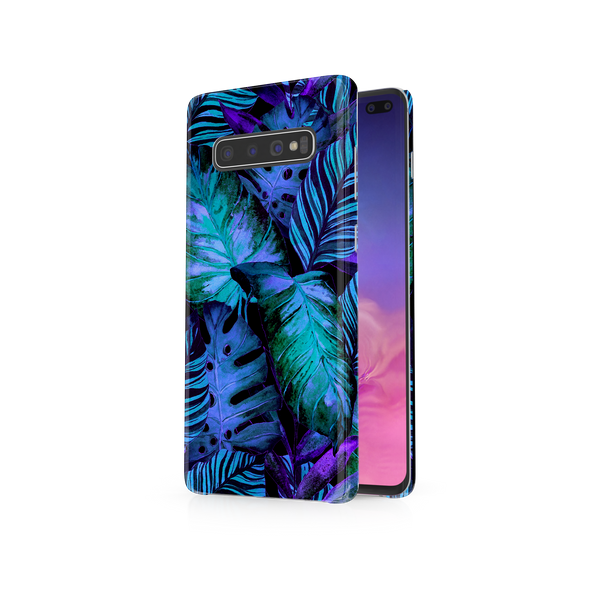 Colorful Palm Leaf Samsung Galaxy S10 Plus Phone Case