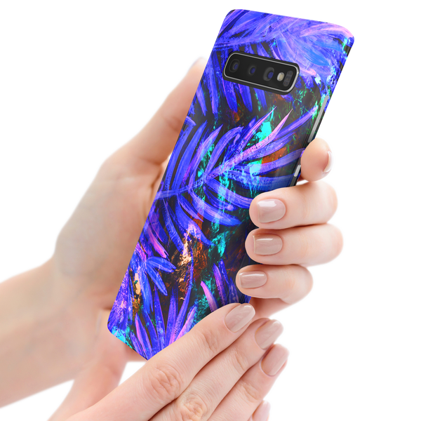 Purple Leaf Samsung Galaxy S10 Plus Phone Case
