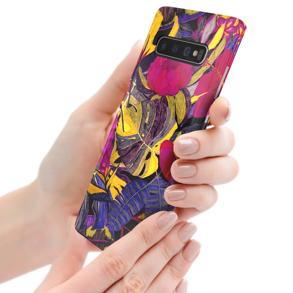 Red Flower Samsung Galaxy S10 Plus Phone Case