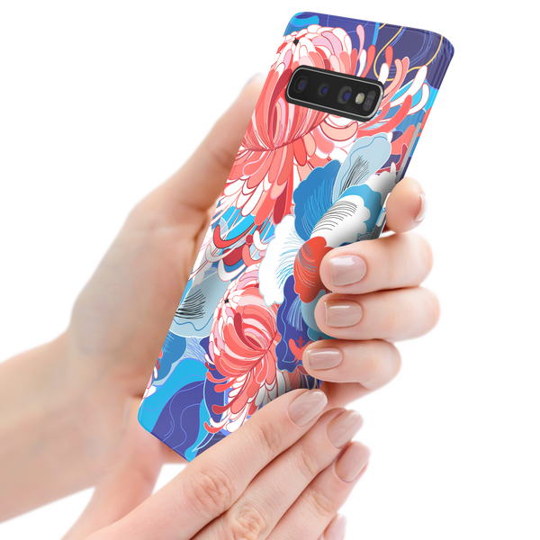 Watercolor Floral Art Samsung Galaxy S10 Plus Phone Case