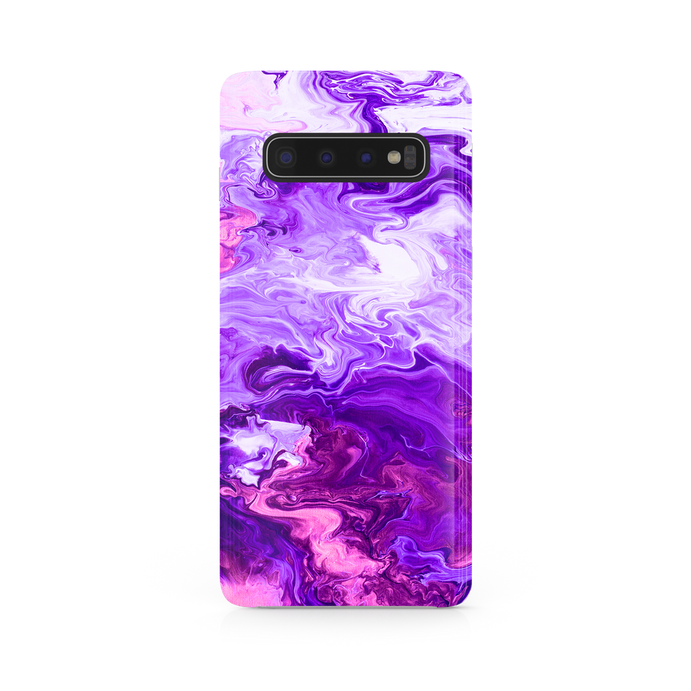 Purple Marble Samsung Galaxy S10 Phone Case
