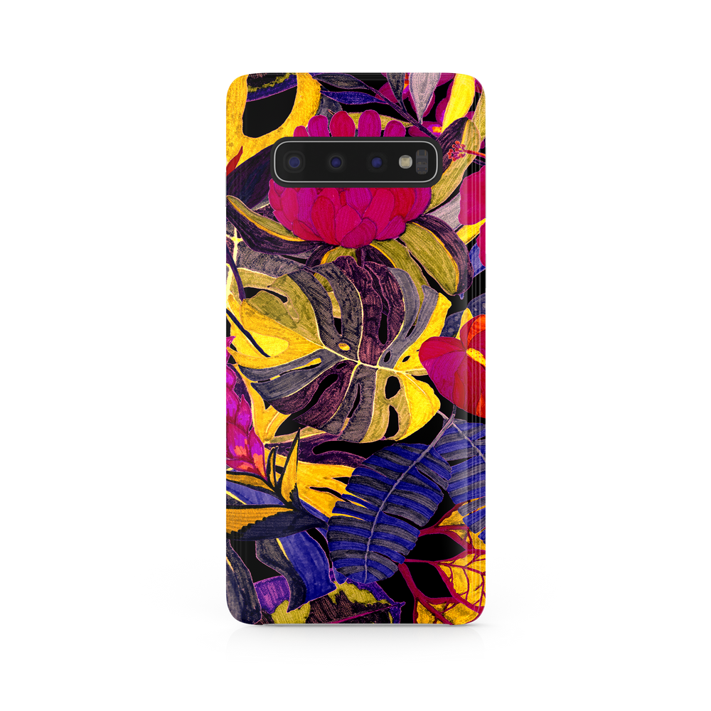 Red Flower Samsung Galaxy S10 Phone Case