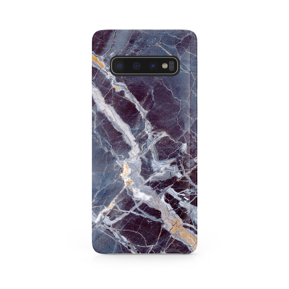 Gray Luxury Marble Samsung Galaxy S10 Phone Case