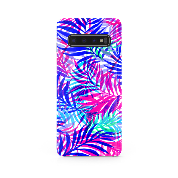 Tropical Plants Print Samsung Galaxy S10 Phone Case