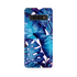 Blue Tropical Leaf Samsung Galaxy S10 Phone Case