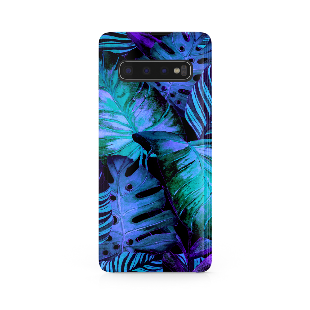 Colorful Palm Leaf Samsung Galaxy S10 Phone Case