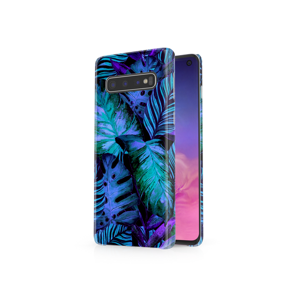 Colorful Palm Leaf Samsung Galaxy S10 Phone Case
