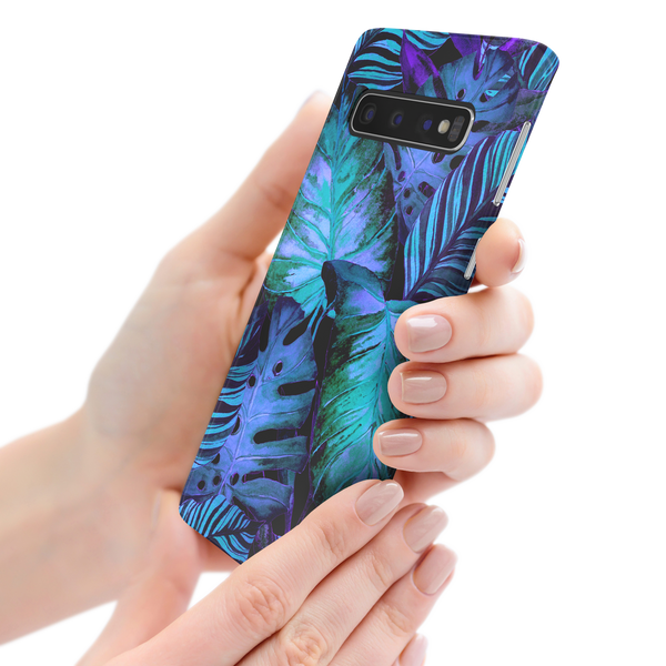 Colorful Palm Leaf Samsung Galaxy S10 Phone Case
