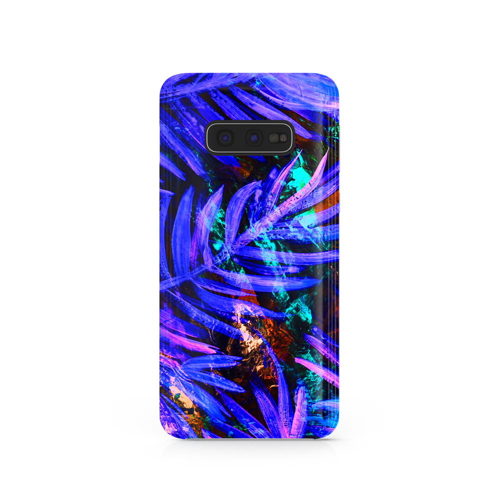 Purple Leaf Samsung Galaxy S10e Phone Case