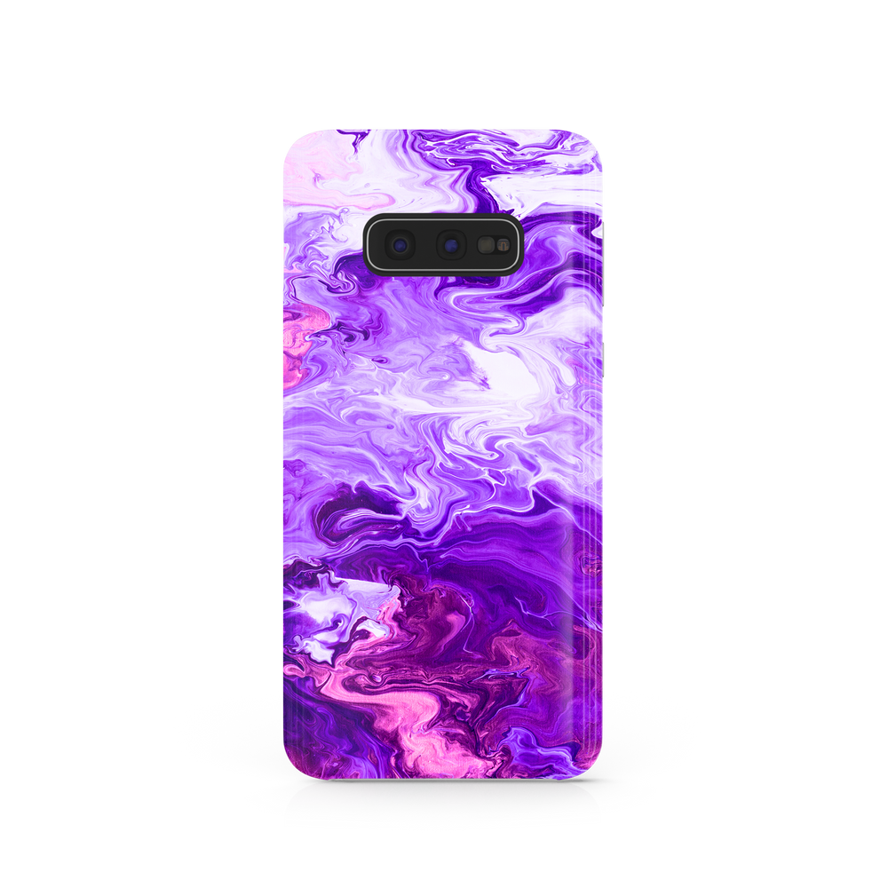 Purple Marble Samsung Galaxy S10e Phone Case