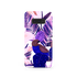 Purple and Pink Tropical Leaves Samsung Galaxy S10e Phone Case