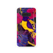 Painted Crimson Flower Samsung Galaxy S10e Phone Case