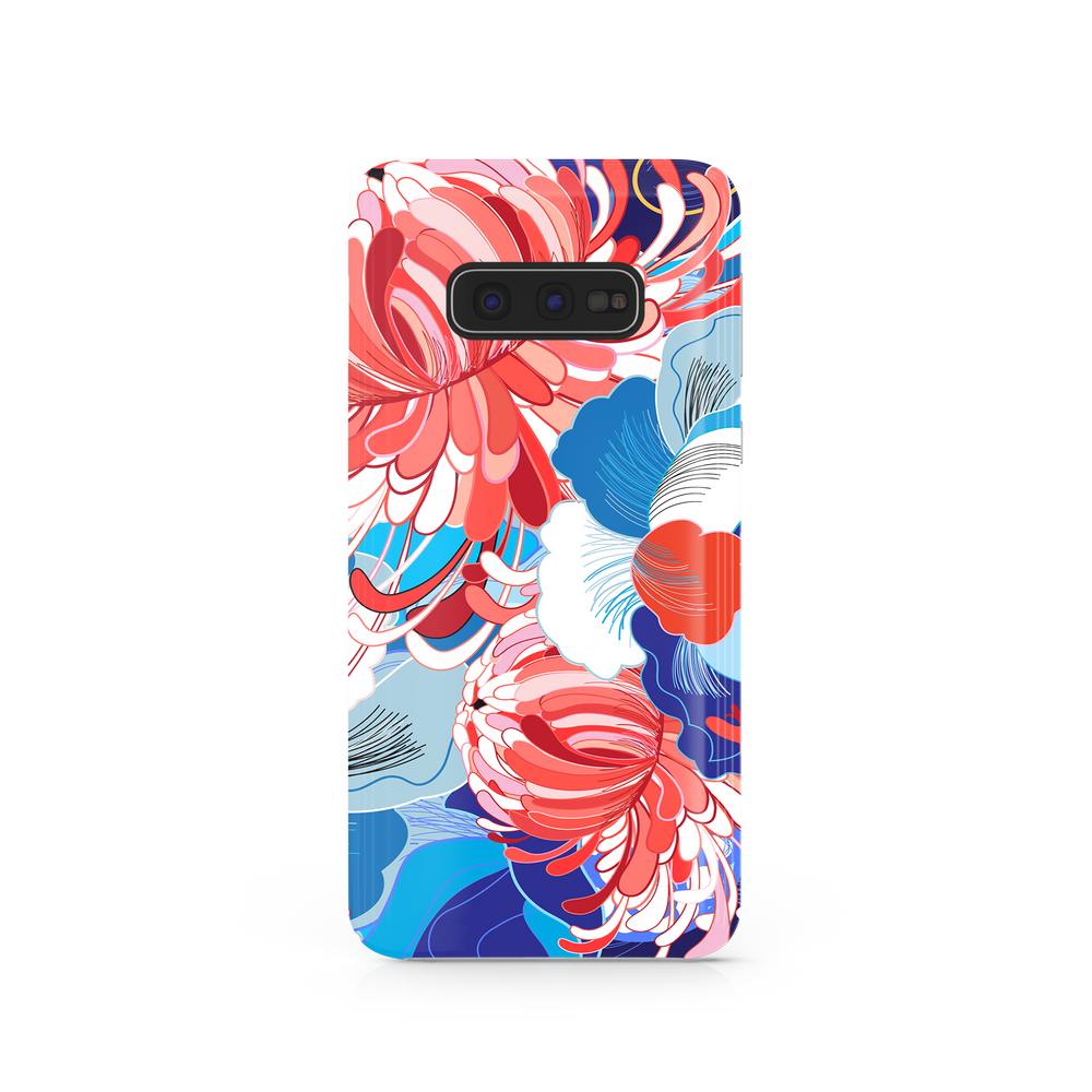 Watercolor Floral Art Samsung Galaxy S10e Phone Case