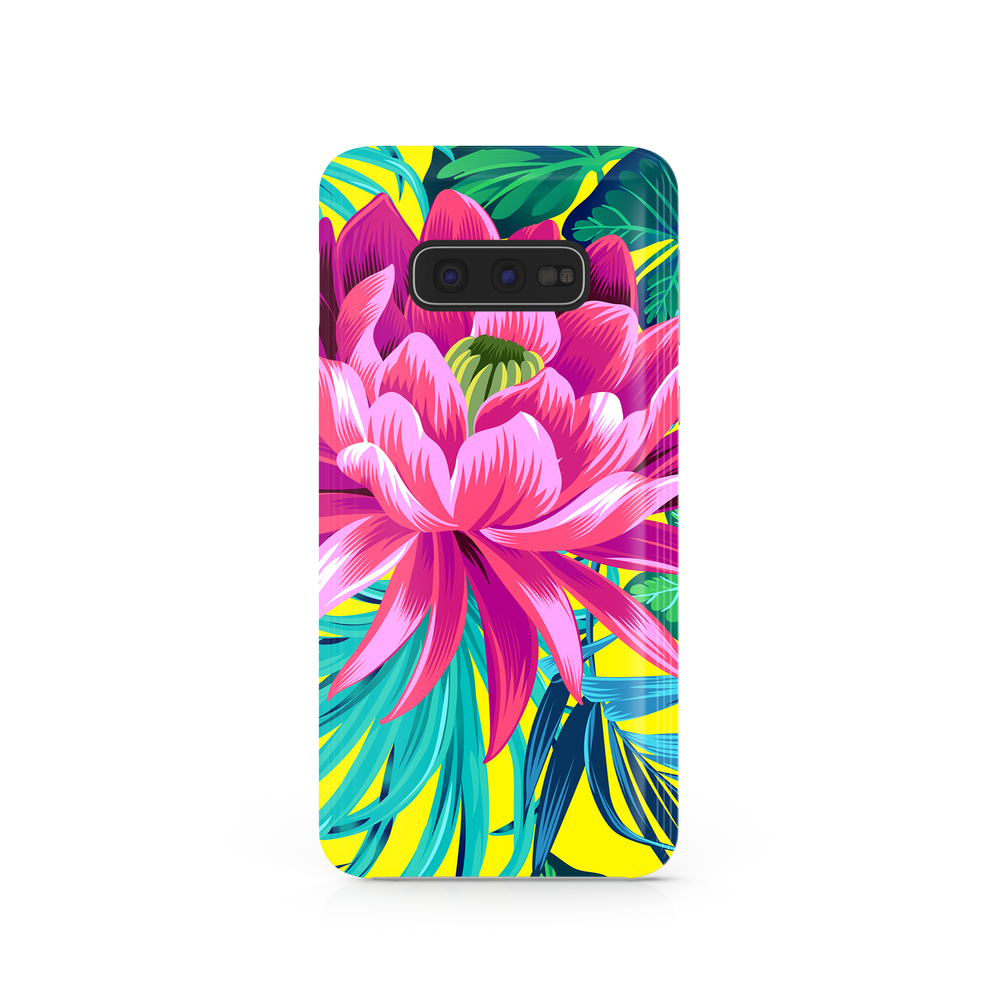 Pink Flower Samsung Galaxy S10e Phone Case