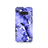 Purple Tropical Leaf Samsung Galaxy S10e Phone Case
