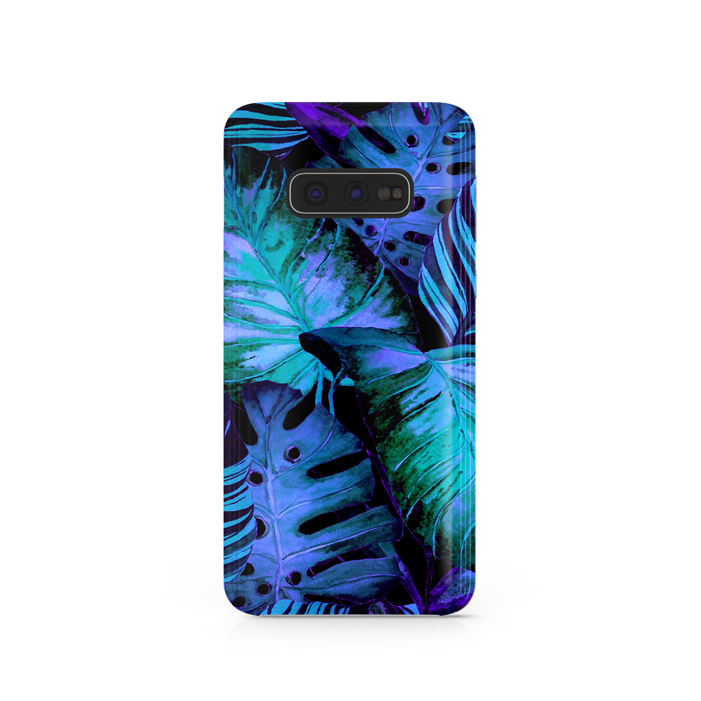 Colorful Palm Leaf Samsung Galaxy S10e Phone Case