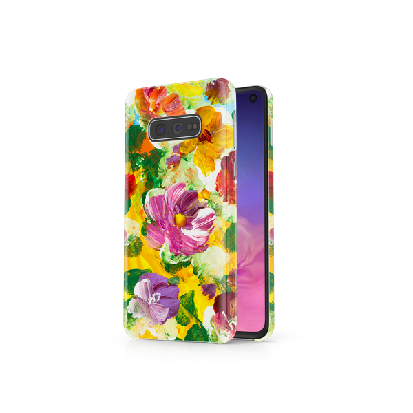 Colorful Floral Art Samsung Galaxy S10e Phone Case