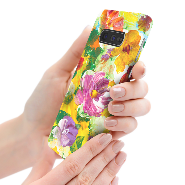 Colorful Floral Art Samsung Galaxy S10e Phone Case