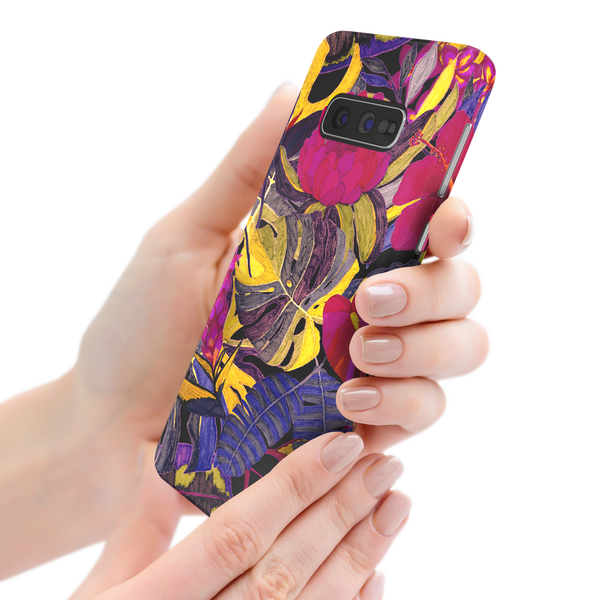 Red Flower Samsung Galaxy S10e Phone Case