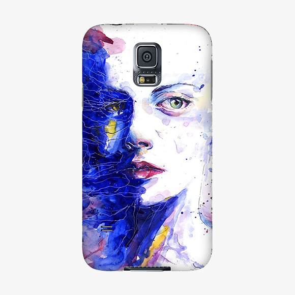 Attractive Women Paint Samsung Galaxy S5 Phone Case