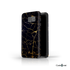 Black & Gold Marble Samsung Galaxy S7 Edge Phone Case