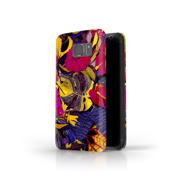 Red Flower Samsung Galaxy S7 Edge Phone Case