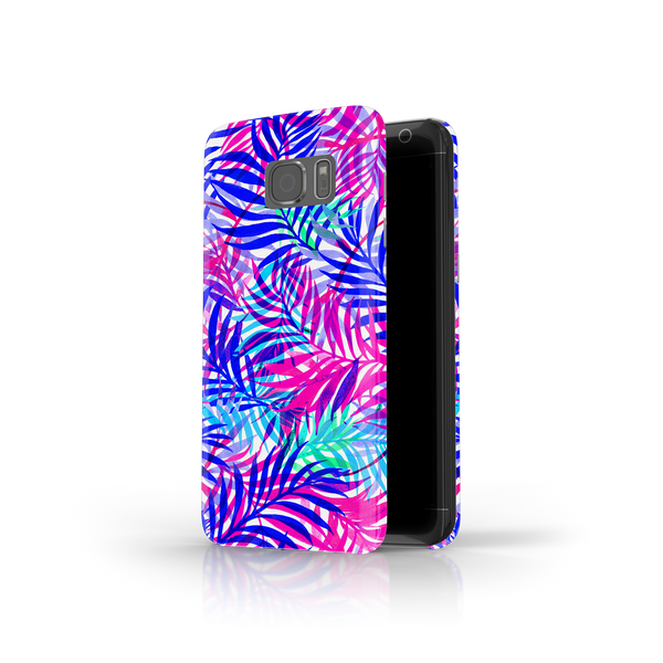Tropical Plants Print Samsung Galaxy S7 Edge Phone Case
