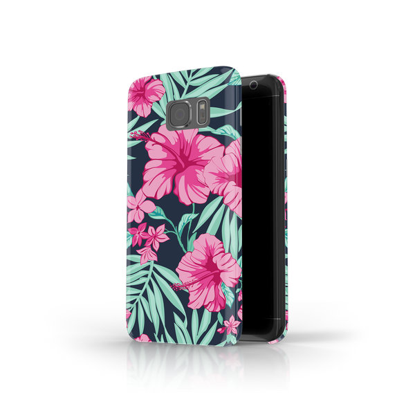 Floral Art Samsung Galaxy S7 Edge Phone Case