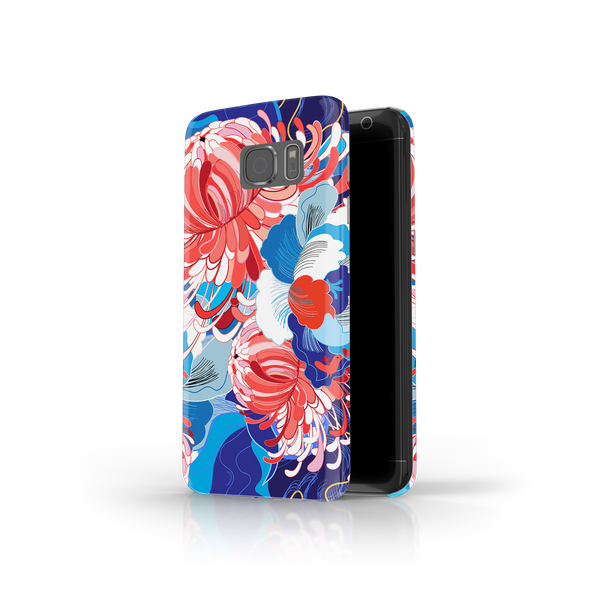 Watercolor Floral Art Samsung Galaxy S7 Edge Phone Case