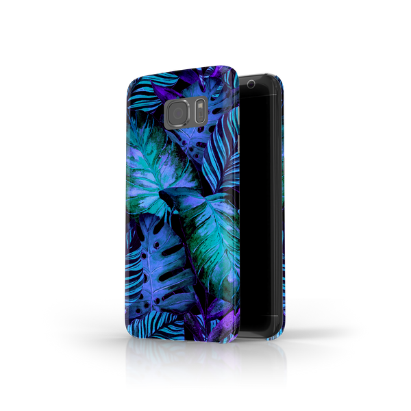 Colorful Palm Leaf Samsung Galaxy S7 Edge Phone Case
