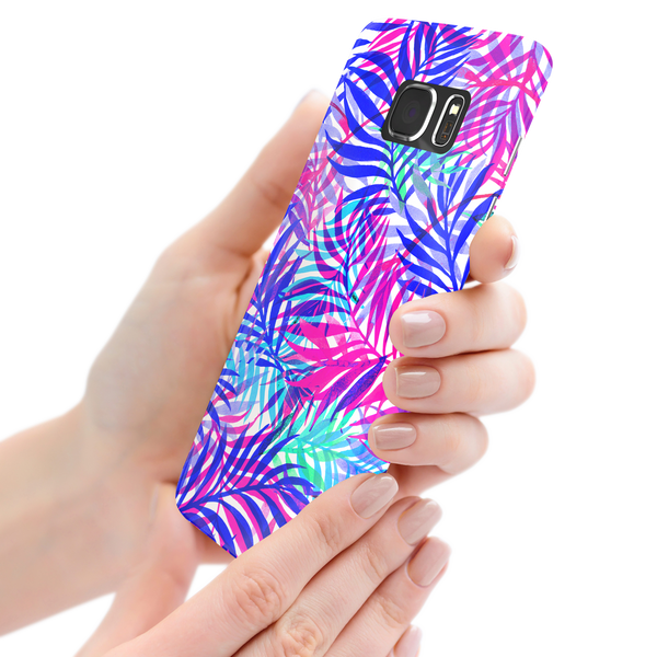 Tropical Plants Print Samsung Galaxy S7 Edge Phone Case